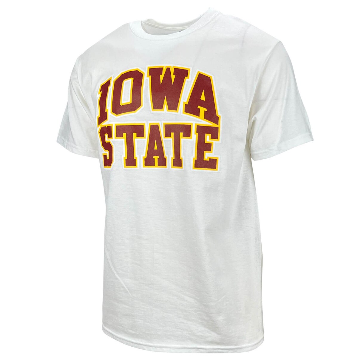 Champion® Iowa State Stacked White T-Shirt